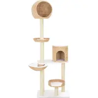 Syfax Katzen-Kratzbaum Sisal Seegras