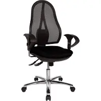 Topstar - Top bureaustoel Open Point SY Deluxe, zwart