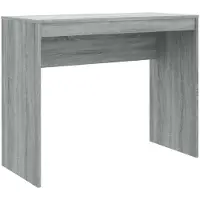vidaXL Schreibtisch Grau Sonoma 90x40x72 cm Holzwerkstoff