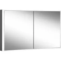 Schneider GLOW classic HCL Spiegelschrank, 2 Türen 65/65cm, 1325x158x731mm, rundum Beleuchtung, stu