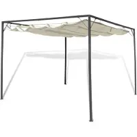 Syfax Gartenpavillon mit versenkbarem Dach