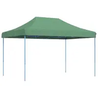 Syfax Partyzelt Faltbar Pop-Up Grün 410x279x315 cm