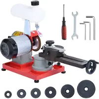 Vevor Sägeblattschärfgerät 370W Schärfmaschine Kreissägeblatt schärfgerät 3600U/min Kreissägeblattschärfer φ 80,01-698,5mm Sägeblattschärfmaschine Max. φ125 mm Schleifscheibe