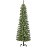 Black Box Trees Sotka Schmaler Künstlicher Weihnachtsbaum - H260 x Ø69 cm - Grün