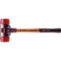 HALDER Schonhammer Durchmesser 50mm 1120g Simplex mit Schlageinsatz Kunststoff rot - 3006050