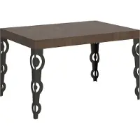 Itamoby Karamay Ausziehtisch 140/224x80cm Walnuss Anthrazit Beine