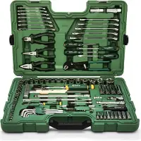 Sata 1/4", 1/2" Werkzeugsatz, metrisch, 104-tlg. (104 Mechaniker Werkzeugsatz)