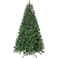 Generic Rebecca Mobili Künstlicher Weihnachtsbaum 180 cm aus PVC und Metall, grün