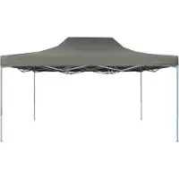 vidaXL "Winter Sale" Pavillons & Partyzelte - Anthrazit Profi-Partyzelt Faltbar 3×4 m Stahl Anthrazit DE9888811