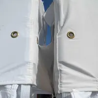 Oviala 5 Meter Dachrinne Weiß -
