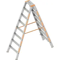 Layher Topic 1043 Stufenstehleiter 2x8 Stufen