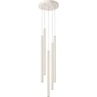 Sollux Pendelleuchte PASTELO 5P beige 5xG9 8W Stahl 104x25x25cm