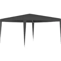 Syfax Profi-Partyzelt 4×4 m Anthrazit 90 g/m²