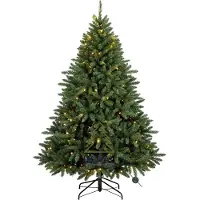Royal christmas Künstlicher Weihnachtsbaum Washington 210 cm mit LED-Beleuchtung