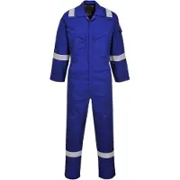 Portwest AF73 Araflame Silber Overall Royal Blue Gr. 38