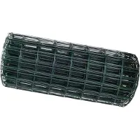 vidaXL Eurozaun Grün 0,6 x 25 m PVC-beschichtetes Eisen