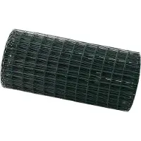 vidaXL Eurozaun 0,6 x 25 m PVC-beschichtetes Eisen Grün