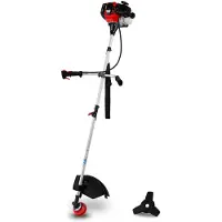 Eberth Motorsense Freischneider Rasentrimmer Multitool 2in1 Benzin, Tragegurt Inklusive, 3PS, 52ccm Hubraum, 2-Takt Motor Luftgekühlt