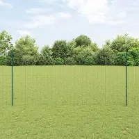 Syfax Zaun mit Pfosten Grün