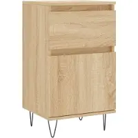 vidaXL Sideboard Sonoma-Eiche 40x35x70 cm Holzwerkstoff