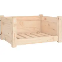 Syfax Hundebett 55,5 x 45,5 x 28 cm Massivholz Kiefer