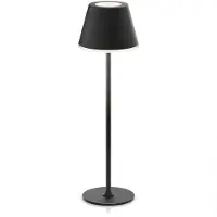 Brandson Tischlampe kabellos, LED Tischleuchte, Nachttischlampe, dimmbar, Touch, Akku Tischleuchte mit USB Ladestation, warmweiß, neutralweiß, kaltweiß