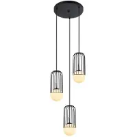 ITALUX Matty MDM-3939-3 BK Hängelampe