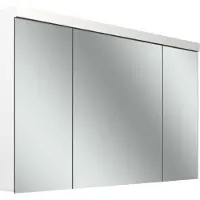 Schneider LOW plus LED Spiegelschrank, 3 Türen 30/60/30cm, 1195x120x747mm, Beleuchtung oben