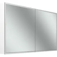 Schneider GLOW D2W Spiegelschrank, 2 Türen 60/60cm, 1213x136x736mm, rundum Beleuchtung, Dim2Warm, 218.120.02.02