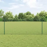 Syfax Zaun mit Pfosten Grün
