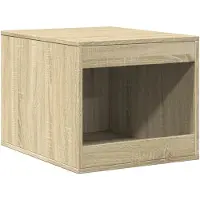 vidaXL Katzenklo Sonoma Eiche 47x59x42 cm Holzwerkstoff