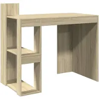 vidaXL Schreibtisch Sonoma-Eiche 103,5x56,5x94 cm Holzwerkstoff