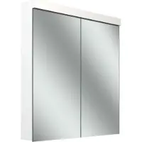 Schneider LOW plus LED Spiegelschrank, 2 Türen 35/35cm, 695x120x747mm, Beleuchtung oben