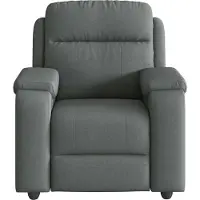 vidaXL Möbel Fernseh- & Relaxsessel - Grau - CLORIS Massagesessel Dunkelgrau Stoff,25 Kg - 585868