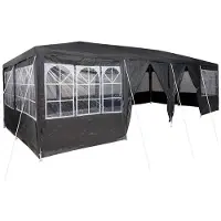 Syfax Party-Zelt Anthrazit 800 x 400 x 266 cm Polyethylen