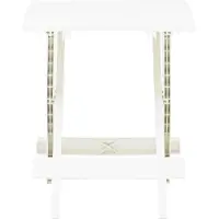 vidaXL "WINTER SALE"Gartentisch - Esstisch Balkontisch - Klappbar Weiß 45x43x50 cm Kunststoff - Tische für Garten, Balkon NEU4379199