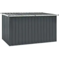 The Living Store Gartenbox Grau 171 x 99 x 93 cm
