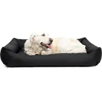 HOBBYDOG Hundebett "Eco" XXL – 105×75 cm, extra groß & komfortabel, wasserfest, Schlafplatz, Hundekissen , für große Hunde