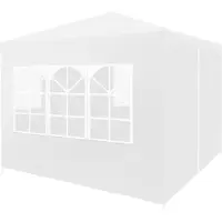 vidaXL Cloris Designermöbel Partyzelt 3x3 m Weiß 2024 Neu