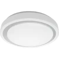 Ledvance SMART+, Intelligente Deckenbeleuchtung, WLAN, Grau, Polymethylmethacrylat (PMMA), 3000 K, 6500 K