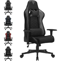 Sense7 Spellcaster black-gray armchair