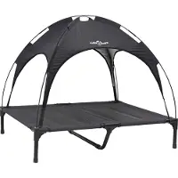 Syfax Hundebett Schwarz 92 x 77 x 82,5 cm Stahl