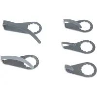 Ks Tools Schaberklinge, gebogen, geschwungen, Klingenlänge 90mm ( 515.5096 )