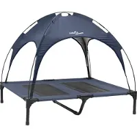 Syfax Hundebett Marineblau 92 x 77 x 82,5 cm Stahl