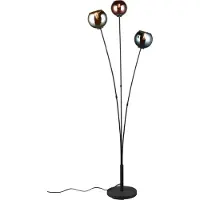 TRIO Reality Sheldon Stehleuchte E14 3-fach Multicolor