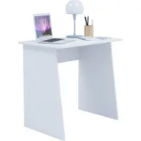 VCM Schreibtisch "Masola" Mini, Computertisch H 74 x B 80 x T 50 cm, Farbe weiß