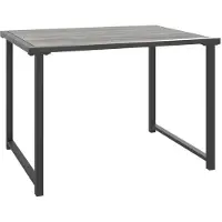Syfax Gartentisch Anthrazit 55x40x37 cm Stahl