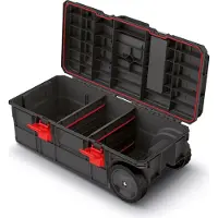 Kistenberg Werkzeugkiste X Block Wagon LOG 80 KXB8040WF, Modulkiste LOGitech mit Rädern
