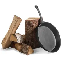 FARM COOK Gusseisenpfanne 26 cm Grillpfanne
