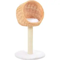 vidaXL Katzen-Kratzbaum Sisal Natürliches Weidenholz , Kratzbäume Design 2024